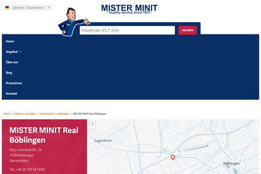 misterminit.eu/de_de/shops/mister-minit-real-b%C3%B6blingen - Graveur Böblingen