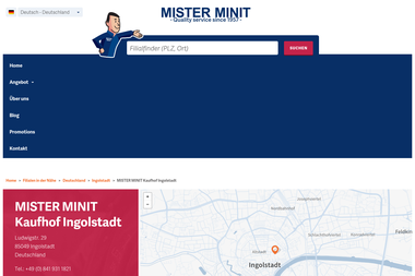 misterminit.eu/de_de/shops/mister-minit-kaufhof-ingolstadt - Graveur Ingolstadt