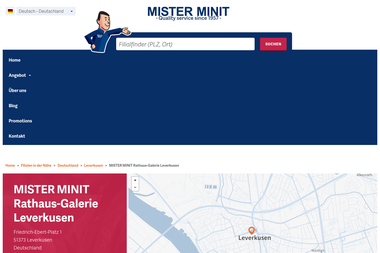 misterminit.eu/de_de/shops/mister-minit-rathaus-galerie-leverkusen - Graveur Leverkusen