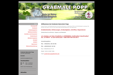 grabmale-popp.com - Graveur Nürnberg