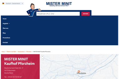 misterminit.eu/de_de/shops/mister-minit-kaufhof-pforzheim - Graveur Pforzheim