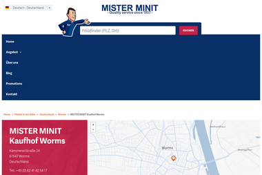 misterminit.eu/de_de/shops/mister-minit-kaufhof-worms - Graveur Worms