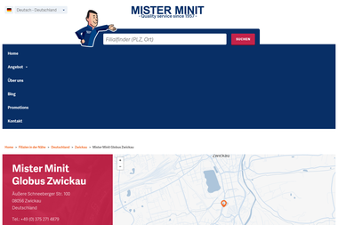 misterminit.eu/de_de/shops/mister-minit-globus-zwickau - Graveur Zwickau