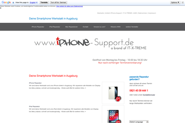 iphone-support.de - Handyservice Augsburg