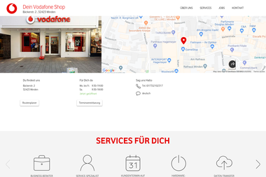 vodafone-shops.de/minden-200528576 - Handyservice Minden