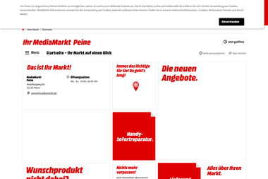 mediamarkt.de/markt/peine - Handyservice Peine