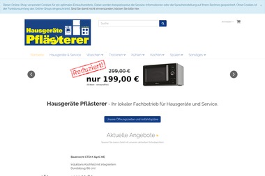 hausgeraete-pflaesterer.de - Haustechniker Bensheim