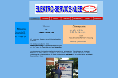 elektro-service-klee.de - Haustechniker Oldenburg