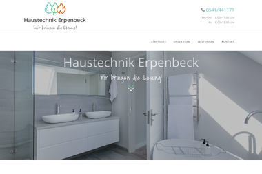 haustechnik-erpenbeck.de - Haustechniker Osnabrück