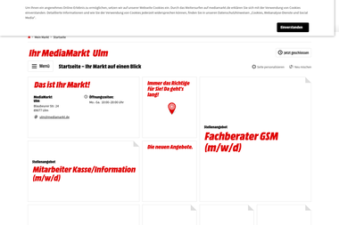 mediamarkt.de/markt/ulm - Haustechniker Ulm
