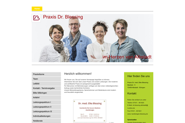 kardiologie-blessing.de - Dermatologie Albstadt