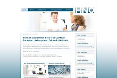 hno-zentrum-backnang.de - Dermatologie Backnang