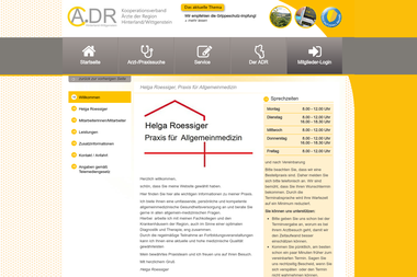 adr-netz.de/arzt-praxissuche/helga-roessiger-praxis-fuer-allgemeinmedizin-/willkommen - Dermatologie Bad Berleburg