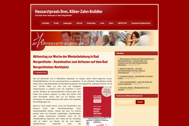 arztihresvertrauens.de - Dermatologie Bad Mergentheim