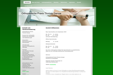 orthopaedie-thomas-gampe.de - Dermatologie Bad Münstereifel