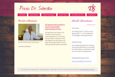 dr-scherdin.de - Dermatologie Bad Oldesloe