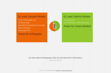 orthopaediepraxis-winkler.de - Dermatologie Bautzen
