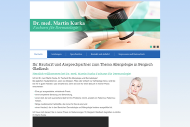 hautarztpraxis-kurka.de - Dermatologie Bergisch Gladbach