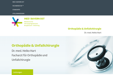 med-bayern-ost.de/orthopaedie-unfallchirurgie-hart - Dermatologie Burghausen