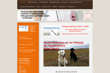 hausarztpraxis-sigrun-kazalla.de - Dermatologie Eschwege