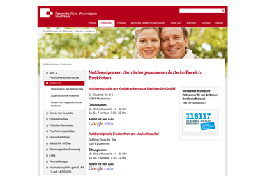 kvno.de/20patienten/15notfalldienst/Euskirchen/index.html - Dermatologie Euskirchen