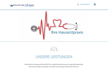 hausarzt-lippitz.de - Dermatologie Falkensee