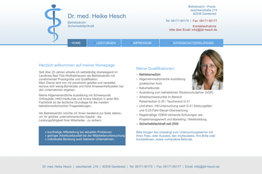 dr-hesch.de - Dermatologie Geretsried