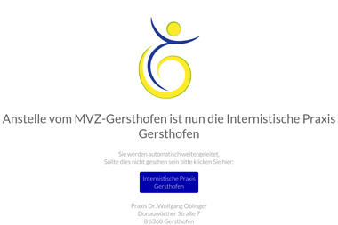 mvz-gersthofen.de/kontakt.html - Dermatologie Gersthofen