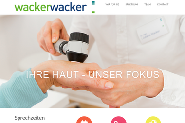 hautaerzte-wacker.de - Dermatologie Heidelberg