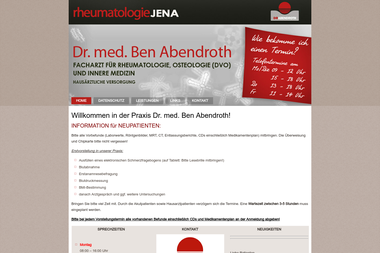 rheumatologie-jena.de - Dermatologie Jena