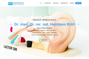 hno-oberfranken-oberpfalz.de - Dermatologie Marktredwitz