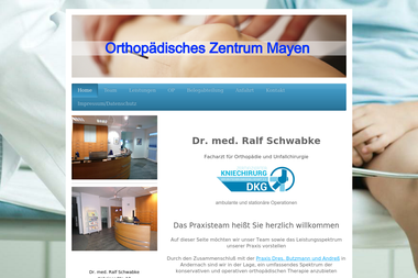 orthopaedisches-zentrum-mayen.de - Dermatologie Mayen