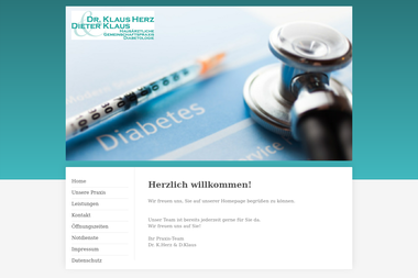 praxis-drherz-dklaus.de - Dermatologie Montabaur