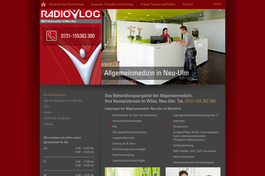 radio-log.de/de/standorte-fachrichtungen/allgemeinmedizin/radio-log-neu-ulm/behandlungsangebot.php - Dermatologie Neu-Ulm