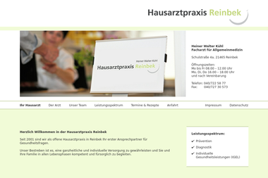 hausarzt-reinbek.de - Dermatologie Reinbek
