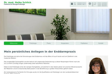 proktologie-schlick-schkeuditz.de - Dermatologie Schkeuditz