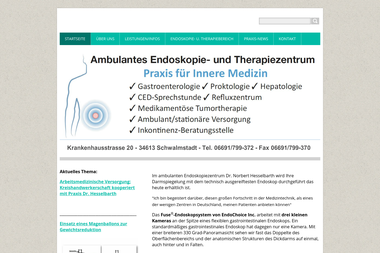 endoskopiezentrum-hesselbarth.de - Dermatologie Schwalmstadt