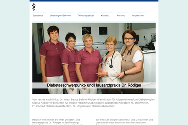 diabetespraxis-senftenberg.de - Dermatologie Senftenberg