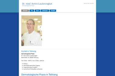 hautarzt-bodensee.de - Dermatologie Tettnang