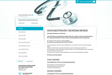 hausarzt-cremer.de - Dermatologie Troisdorf