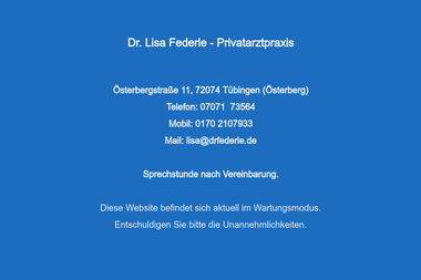 lisa-federle.de - Dermatologie Tübingen