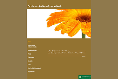 naturkosmetikerin-usingen.de - Dermatologie Usingen