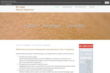 hautarzt-dr-hagemeier.de - Dermatologie Vlotho