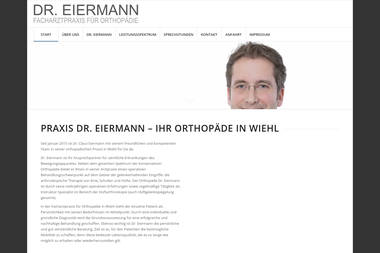 orthopaedie-eiermann.de - Dermatologie Wiehl