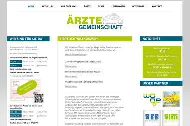 aerztegemeinschaft-liebenauerfeld.de - Dermatologie Worms