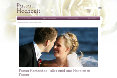 passau-hochzeit.de - Hochzeitsplaner Passau