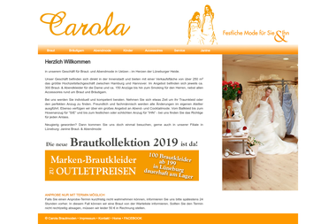 carola-brautmoden.de - Hochzeitsplaner Uelzen
