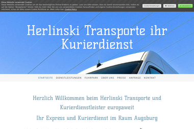 herlinski-transporte.de - Internationale Spedition Königsbrunn