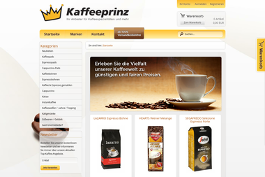 kaffeeprinz.de - Kaffeemaschine Düren