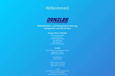 denzler-kaelte-klimatechnik.de - Klimaanlagenbauer Friedrichshafen